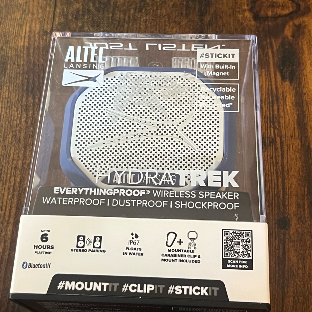 Altec Lansing HydraTREK Wireless Speaker NIB